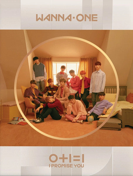 WANNA ONE - 0+1=1 (I PROMISE YOU) (CD/PHOTO BOOK/2 CARDS/GOLDEN TICKET/POSTER/TAZO)