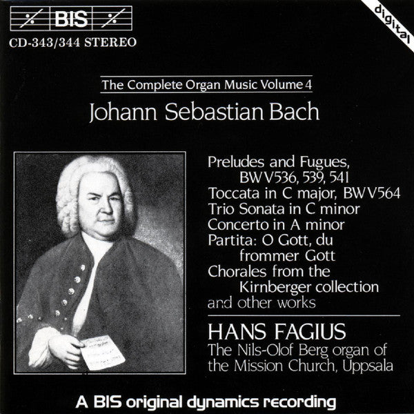BACH,J.S. - V 4: COMPLETE ORGAN MUSIC (PRE