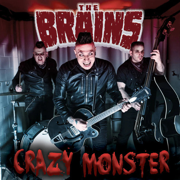 BRAINS - CRAZY MONSTER (RED MARBLE VINYL)