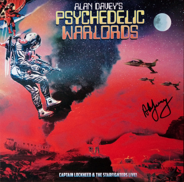 DAVEYALAN & PSYCHEDELIC WARLORDS - CAPTAIN LOCKHEAD & THE STARFIGHTERS LIVE