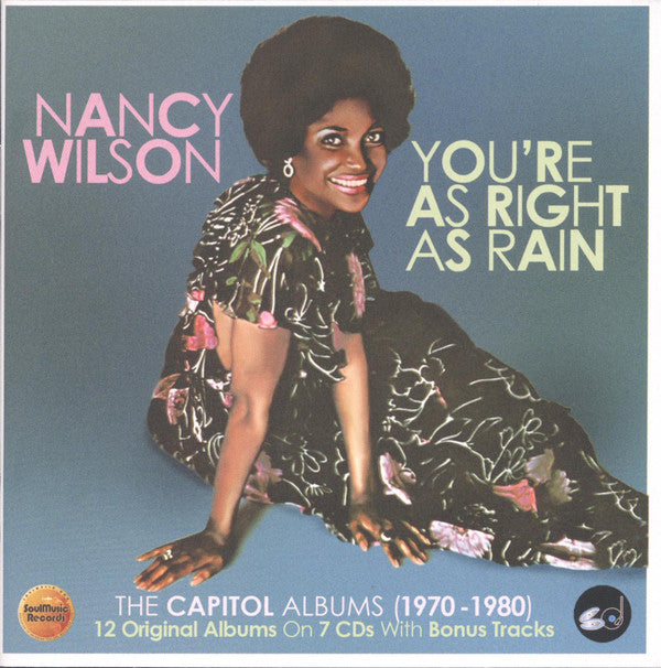 WILSON,NANCY - YOURE AS RIGHT AS RAIN - THE CAPITOL ALBUMS (1970-1980)