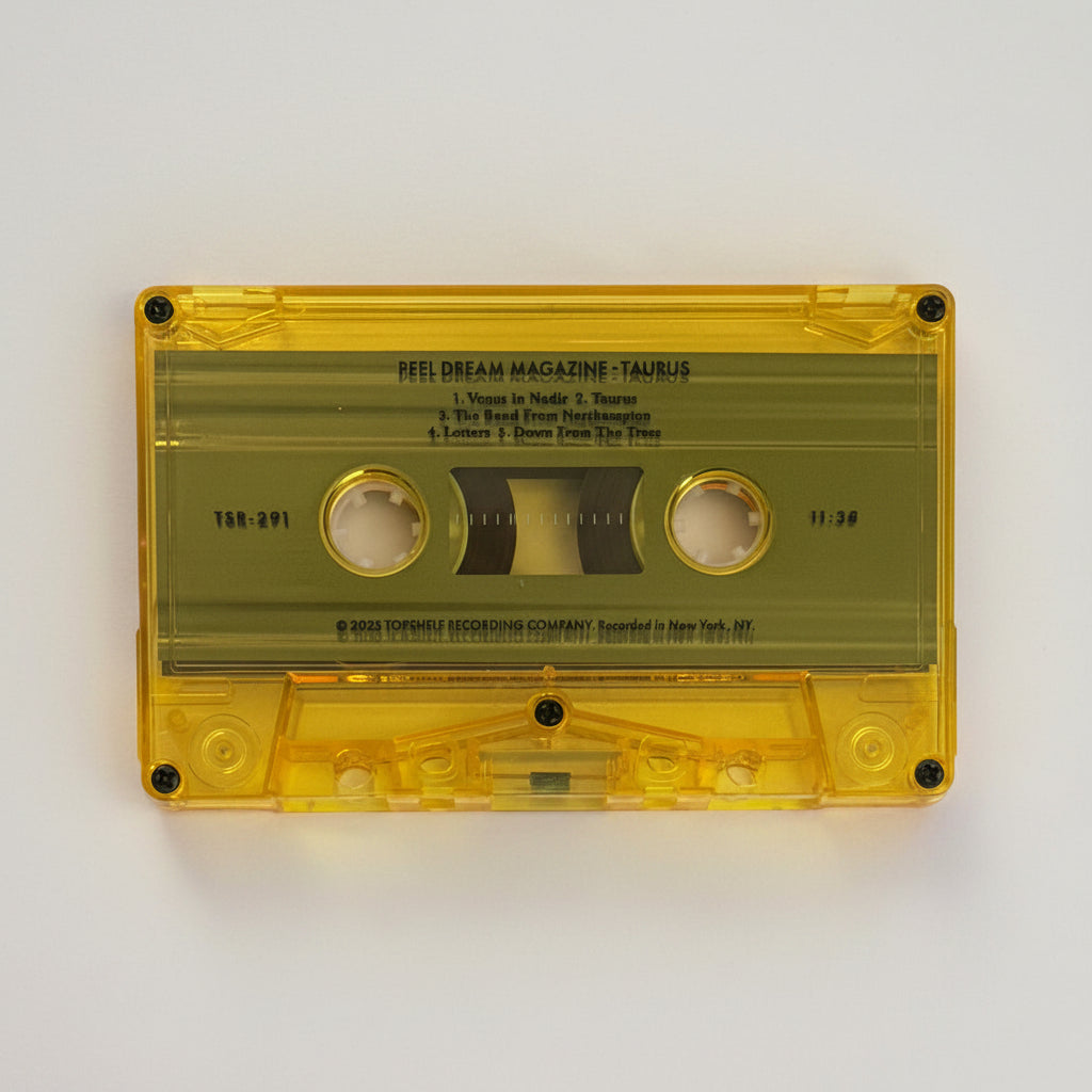 PEEL DREAM MAGAZINE - TAURUS (YELLOW TINTED TRANSPARENT CASSETTE)