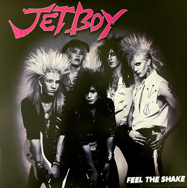 JETBOY - FEEL THE SHAKE (PINK/BLACK SPLATTER VINYL)