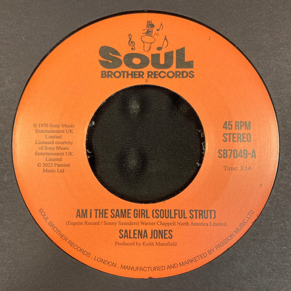 JONES,SELENA - AM I THE SAME GIRL RIGHT NOW