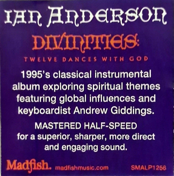 ANDERSON,IAN - DIVINITIES: TWELVE DANCES WITH GOD (HALF-SPEED MASTER)