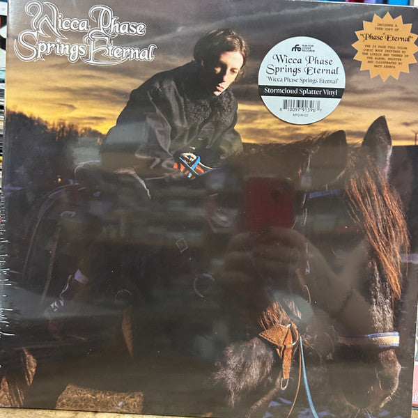 WICCA PHASE SPRINGS ETERNAL - WICCA PHASE SPRINGS ETERNAL (CLOUDY CLEAR W/ BLACK SPLATTER VINYL)