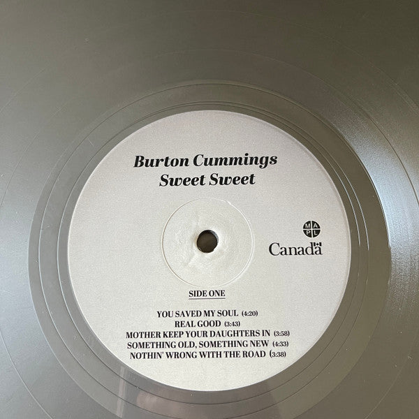 CUMMINGS,BURTON - SWEET SWEET (SILVER VINYL)