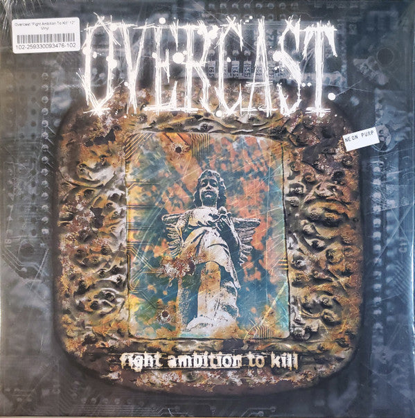 OVERCAST - FIGHT AMBITION TO KILL (MINT/BABY BLUE SPLATTER VINYL)