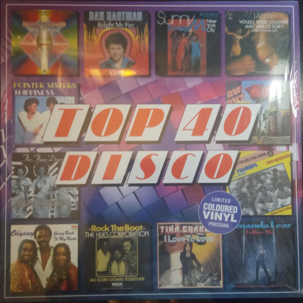 VARIOUS ARTISTS - TOP 40 DISCO (PURPLE VINYL) (IMPORT)
