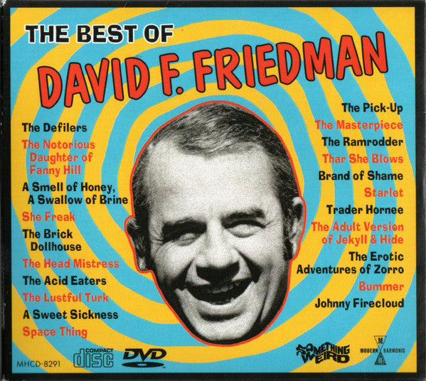 SOMETHING WEIRD - BEST OF DAVID F. FRIEDMAN (CD/DVD)
