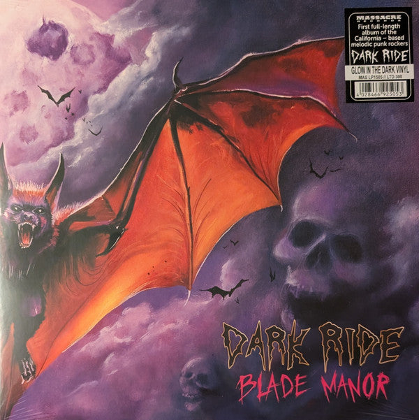 DARK RIDE - BLADE MANOR (GLOW IN THE DARK WHITE & GREEN MERGE VINYL)