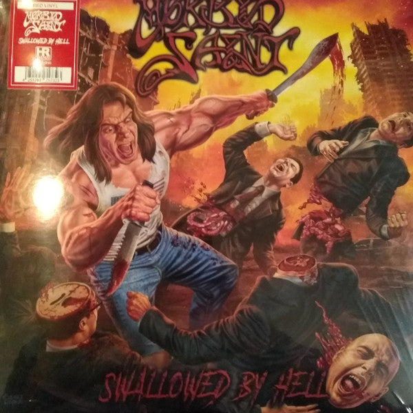 MORBID SAINT - SWALLOWED BY HELL (RED VINYL)