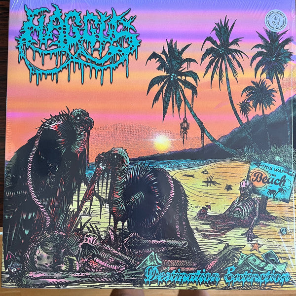 HAGGUS - DESTINATION EXTINCTION (ELECTRIC BLUE VINYL)