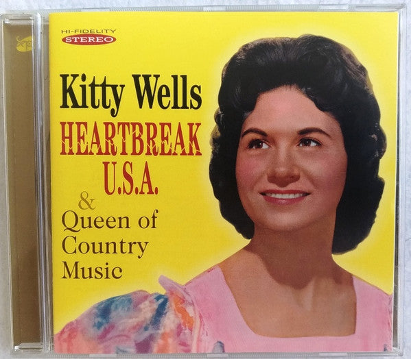 WELLS,KITTY - HEARTBREAK U.S.A./QUEEN OF COU