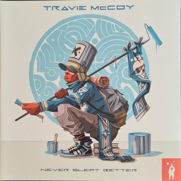 MCCOY,TRAVIE - NEVER SLEPT BETTER (BLUE VINYL)