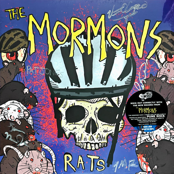 MORMONS - RATS (BLUE/RED SWIRL VINYL)