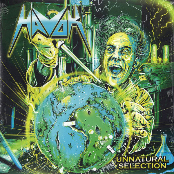 HAVOK - UNNATURAL SELECTION (BLACK/GREEN W/ WHITE & BLUE SWIRL VINYL)
