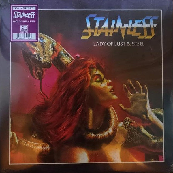 STAINLESS - LADY OF LUST & STEEL (NEON VIOLET VINYL)