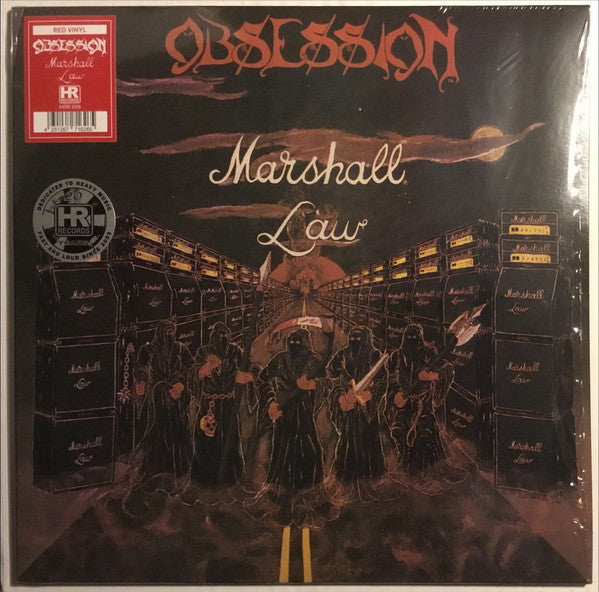 OBSESSION - MARSHALL LAW (RED VINYL)