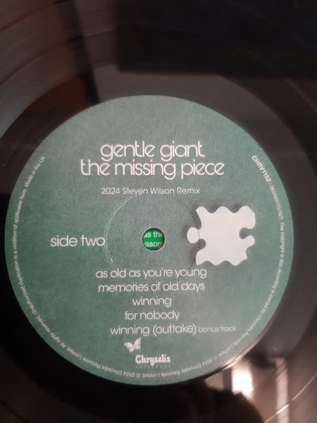 GENTLE GIANT - MISSING PIECE (2024 STEVEN WILSON REMIX)