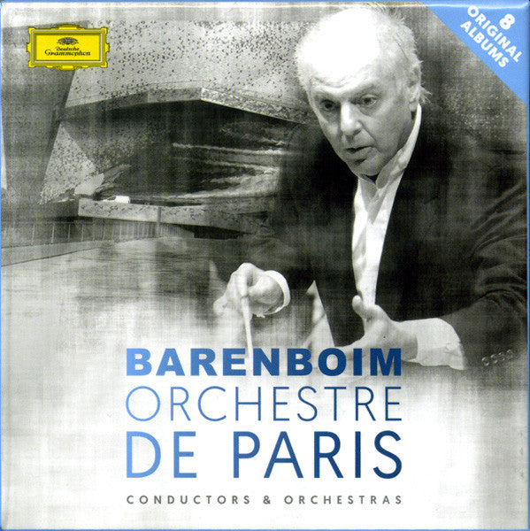 BARENBOIM,DANIEL; ORCHESTRE DE PARIS - DANIEL BARENBOIM & ORCHESTRE DE PARIS (8 CD)