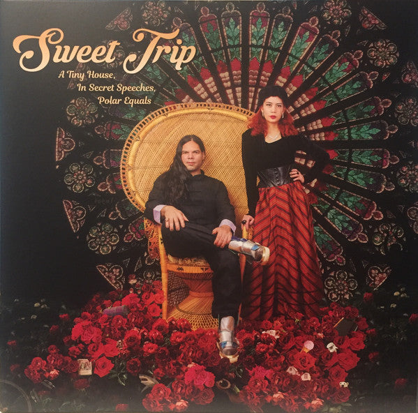 SWEET TRIP - TINY HOUSE IN SECRET SPEECHES POLAR EQUALS (COVER A/LP/7INCH/BLACK, ORANGE & RED VINYL/LIMITED)
