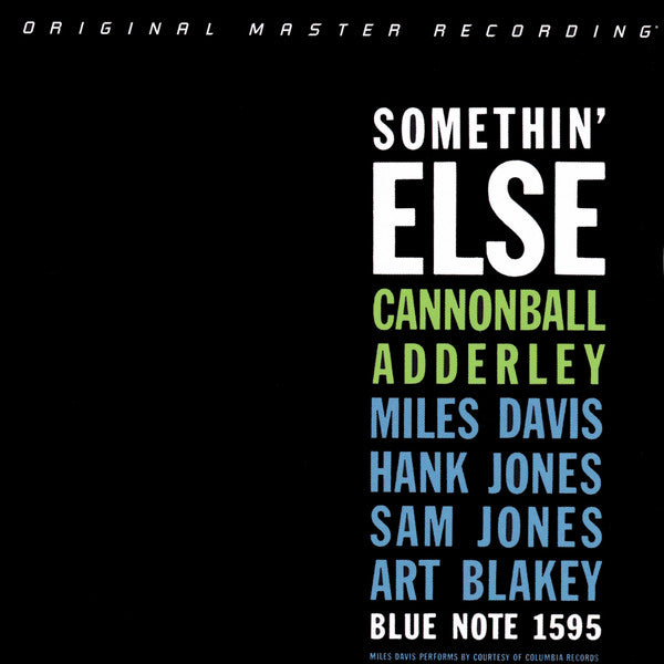 ADDERLEY,CANNONBALL - SOMETHIN' ELSE