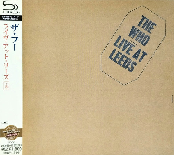 WHO - LIVE AT LEEDS