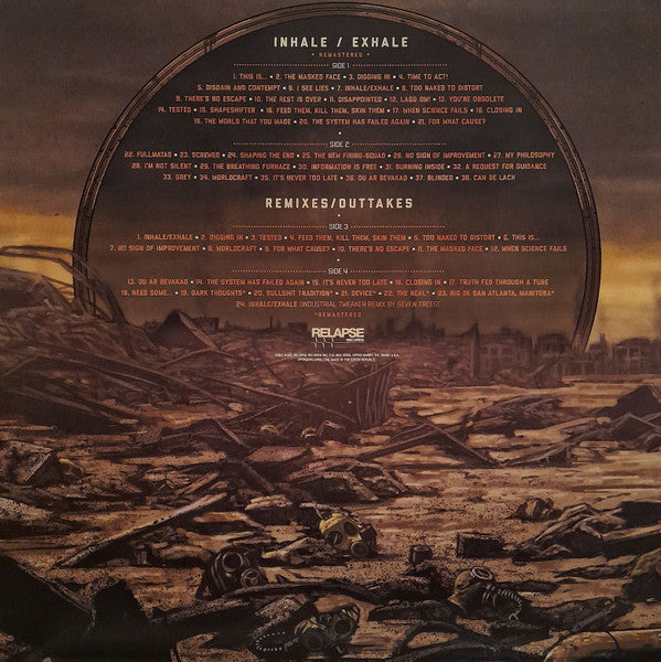 NASUM - INHALED/EXHALED/REVIVED (TRANSLUCENT GOLD WITH SPLATTER VINYL/2LP)