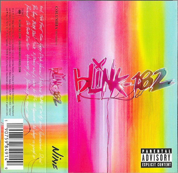 BLINK-182 - NINE (CLEAR COLORED SHELL)