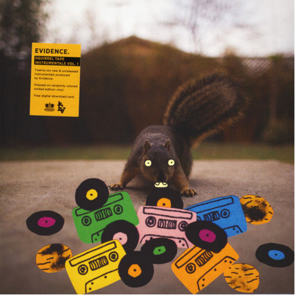 EVIDENCE - SQUIRREL TAPE INSTRUMENTALS VOL. 1 (RANDOM COLOR VINYL)