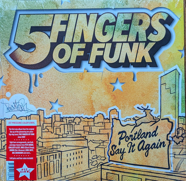FIVE FINGERS OF FUNK - PORTLAND SAY IT AGAIN (WHITE VINYL)