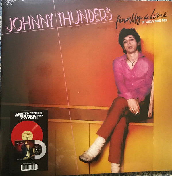 THUNDERS,JOHNNY - FINALLY ALONE (RED/WHITE VINYL)