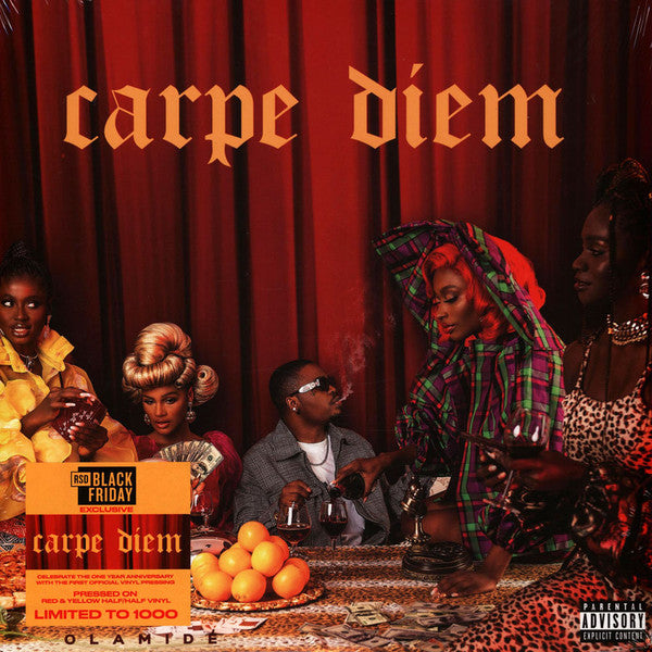OLAMIDE - CARPE DIEM (APPLE + CANARY YELLOW HALF/HALF VINYL)