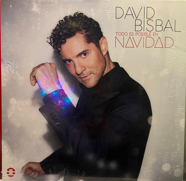 BISBAL,DAVID - TODO ES POSIBLE EN NAVIDAD (RED WITH GLITTER VINYL)