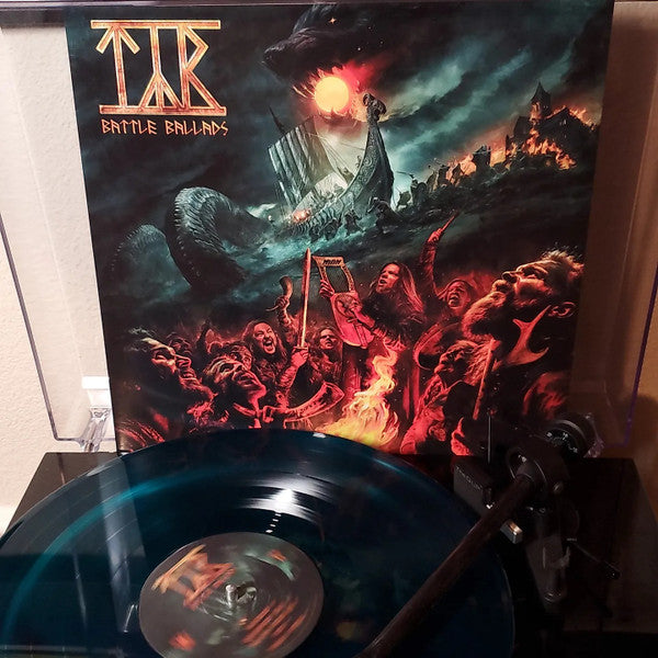 TYR - BATTLE BALLADS (SEA BLUE SMOKE VINYL)