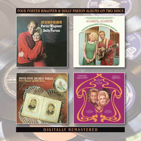 PORTER WAGONER & DOLLY PARTON - JUST BETWEEN YOU & ME / ALWAYS, ALWAYS / PORTER WAYNE & DOLL