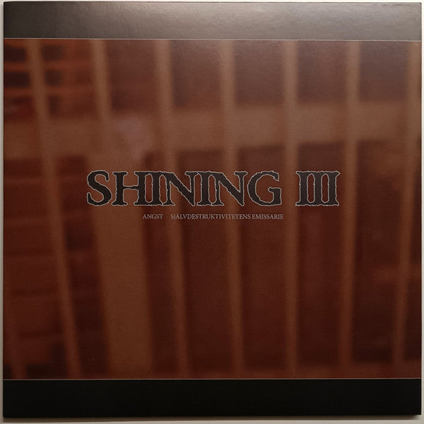 SHINING - III - ANGST (CRYSTAL CLEAR VINYL)
