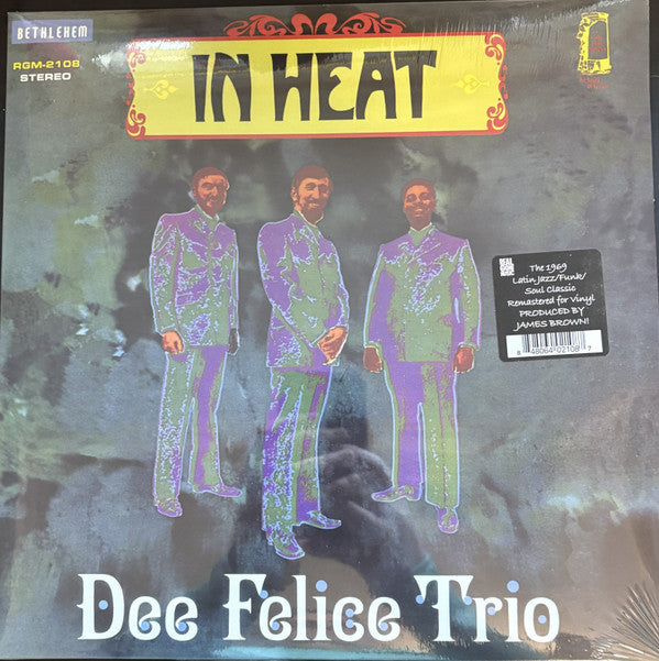 DEE FELICE TRIO - IN HEAT - REMASTERED