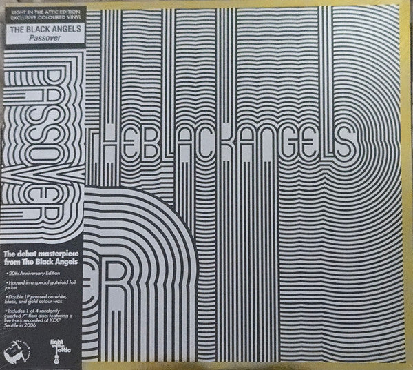 BLACK ANGELS - PASSOVER (20TH ANNIVERSARY/2LP/WHITE, BLACK & GOLD WAX VINYL)