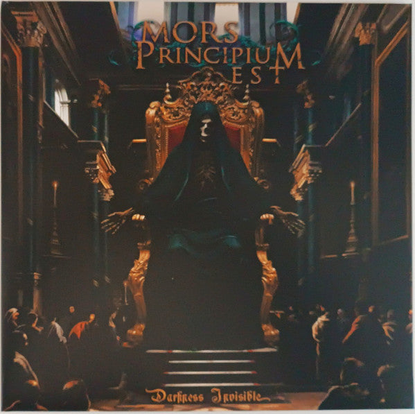 MORS PRINCIPIUM EST - DARKNESS INVISIBLE (TURQUOISE BLACK MARBLE VINYL)
