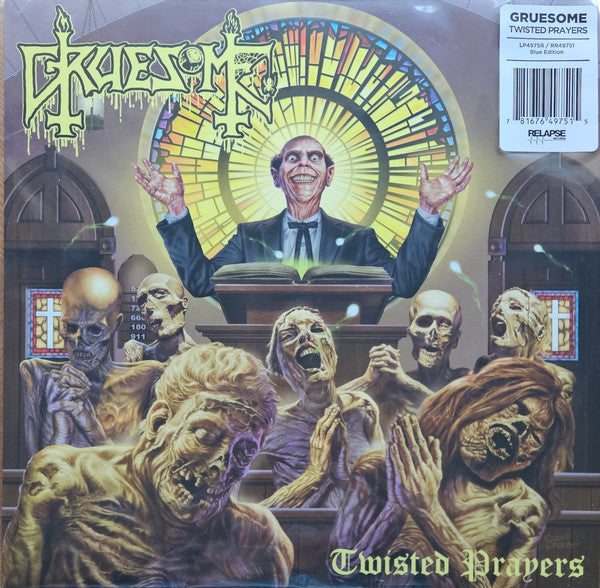 GRUESOME - TWISTED PRAYERS (COLOURED VINYL)