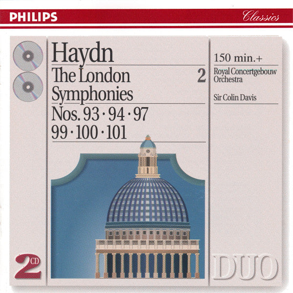DAVIS / ROYAL CONCERTGEBOUW ORCH - HAYDN: LONDON SYMPHONIES VOL.2 (93 / 94 / 97 / 99 - 101)