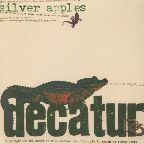 SILVER APPLES - DECATUR (WHITE & GREEN SPLATTER VINYL)
