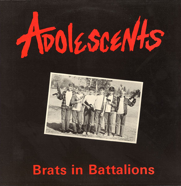 ADOLESCENTS - BRATS IN BATTALIONS (RED VINYL)
