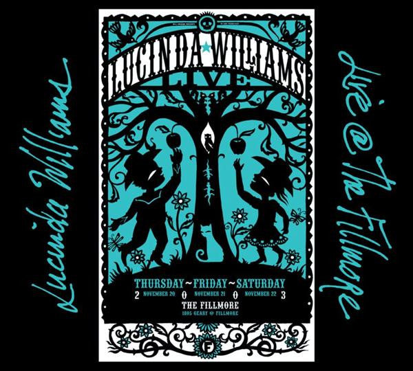 WILLIAMS,LUCINDA - LUCINDA WILLIAMS LIVE @ THE FILLMORE