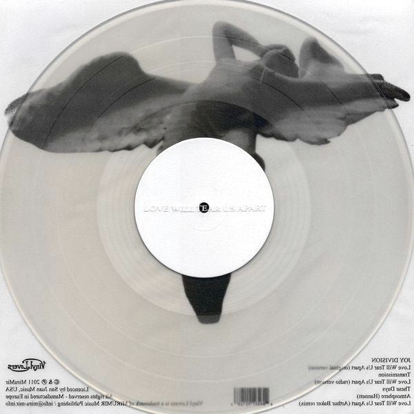 JOY DIVISION - LOVE WILL TEAR US APART (CLEAR VINYL)