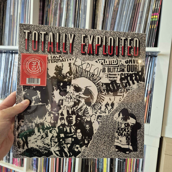EXPLOITED - TOTALLY EXPLOITED (CLEAR VINYL)