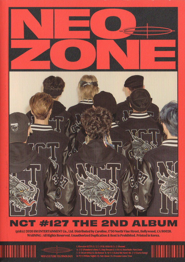 NCT 127 - NCT #127 NEO ZONE (2ND ALBUM) (C VER.)