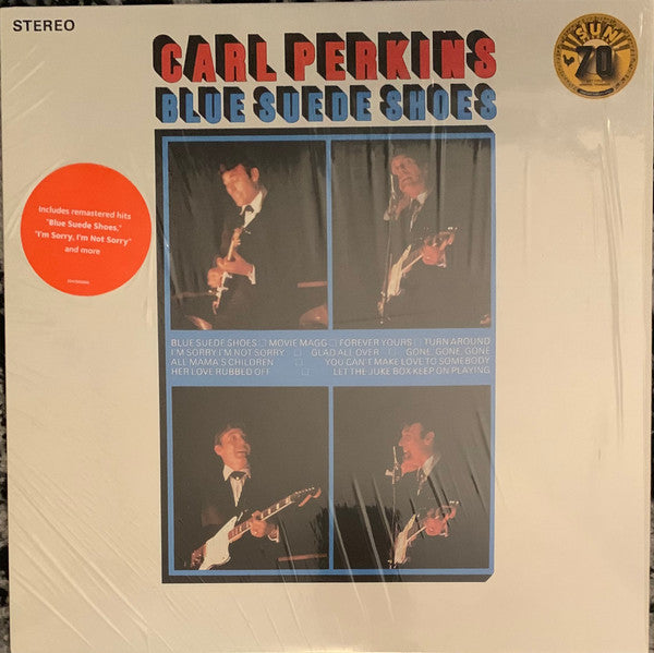 PERKINS CARL - BLUE SUEDE SHOES